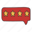 customer review, feedback, comment, rating, star 
