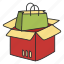 package, parcel, box, packaging, cardboard 