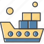 boat, ship, transport, transportation 