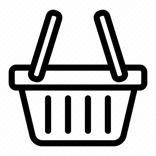 Basket, commerce, empty, shopping, shopping basket icon - Download on Iconfinder
