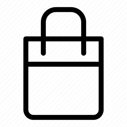 Bag, commerce, shopping, shopping bag, carrier bag, grocery bag icon - Download on Iconfinder