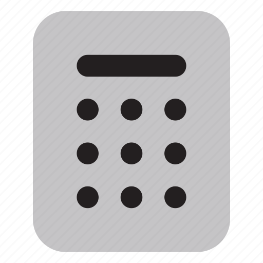 Calculator, math, calculate, accounting, finance, money, business icon - Download on Iconfinder