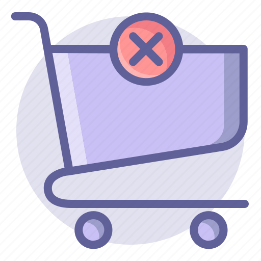 Cart, commerce, delete, e, remove, shopping, trolley icon - Download on Iconfinder