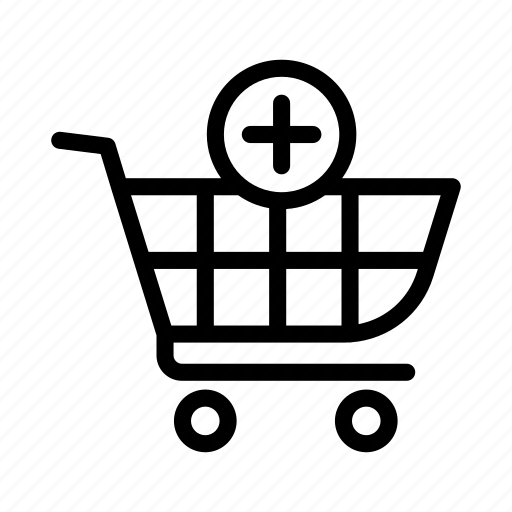 Add, buying, cart, shopping, trolley icon - Download on Iconfinder