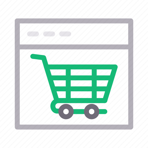 Browser, cart, ecommerce, online, shopping icon - Download on Iconfinder