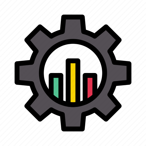 Chart, graph, marketing, setting, statistics icon - Download on Iconfinder