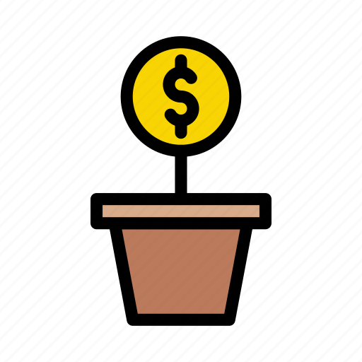 Dollar, growth, increase, profit, shopping icon - Download on Iconfinder