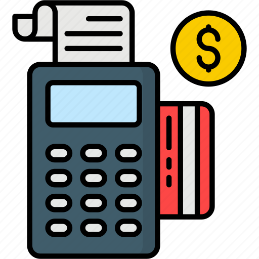 Card, credit, machine, payment, pos machine icon - Download on Iconfinder