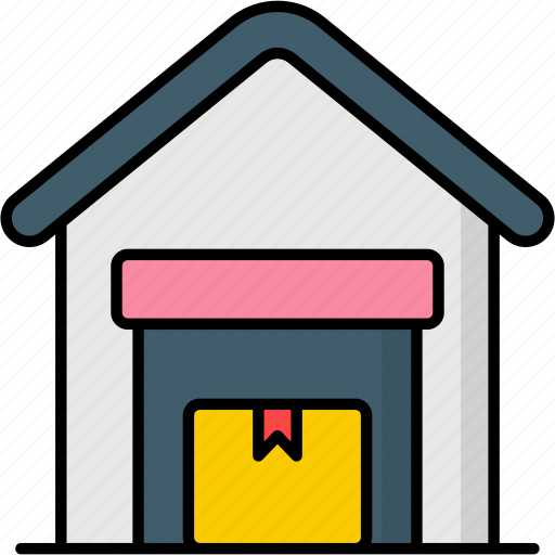 Warehouse, boxes, storage, delivery, logistics, storeroom, stockroom icon - Download on Iconfinder