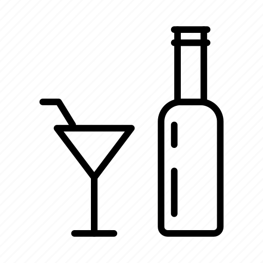 Beer, bottle, drink, glass, wine icon - Download on Iconfinder