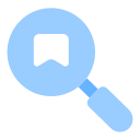magnifier, search, favorite, bookmark, find, exploration, zoom