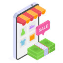 mobile, shopping, online, sale, discount, ecommerce, smartphone