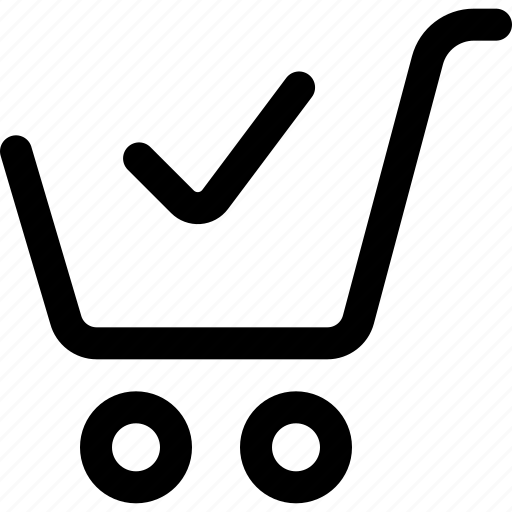 Shopping, cart, check, checkout, checkmark, success icon - Download on Iconfinder