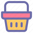 shopping, basket, commerce, sale