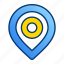 address, arrow, direction, location, map, navigation, pin 