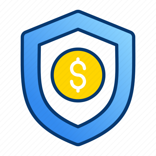 Banking, dollar, finance, insurance, money, secure, shield icon - Download on Iconfinder