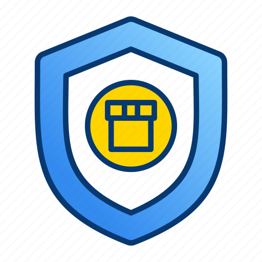 Box, delivery, insurance, package, protection, security, shield icon - Download on Iconfinder