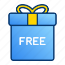 box, free, gift, parcel, present, product, surprise