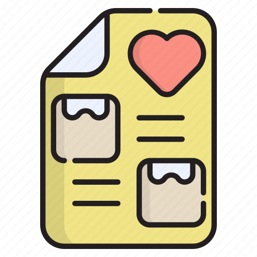 Shopping, ecommerce, wishlist, list, love, favorite, like icon - Download on Iconfinder