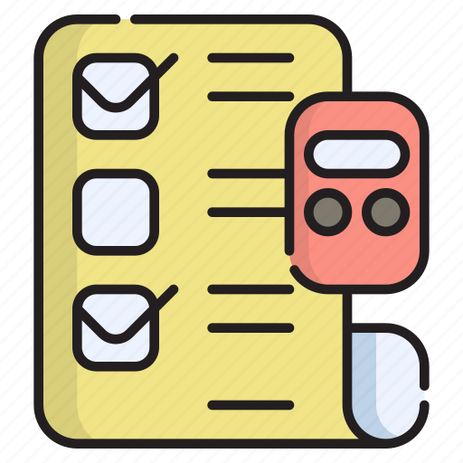 Shopping, ecommerce, budget, plan, calculator, tax, checklist icon - Download on Iconfinder