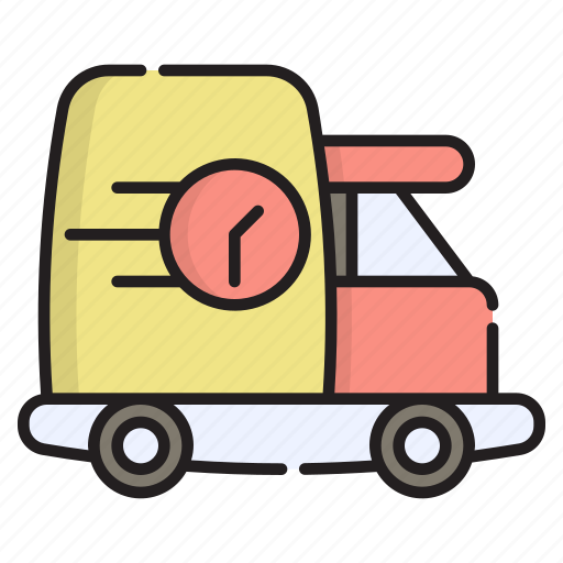 Shopping, ecommerce, shipping, courier, transport, truck, fast delivery icon - Download on Iconfinder