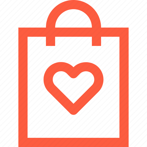 Bag, eco, favorite, heart, like, product, shopping icon - Download on Iconfinder