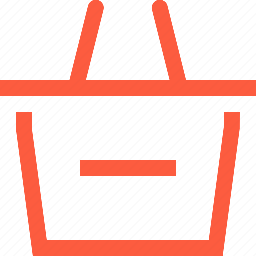Basket, decrease, delete, product, remove, shop, shopping icon - Download on Iconfinder