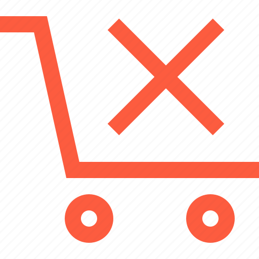 Cancel, cart, error, shopping, trolley, wagon icon - Download on Iconfinder