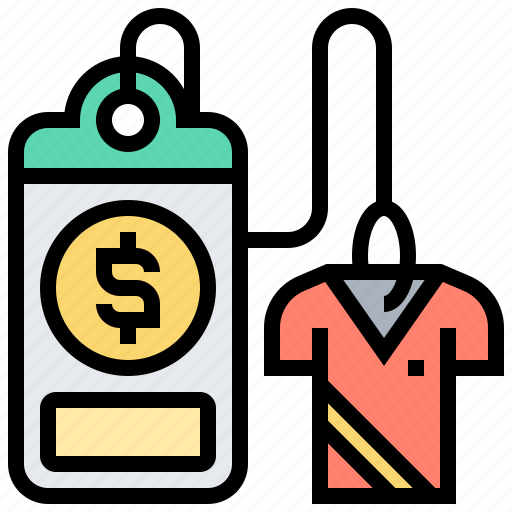 Label, price, product, shirt, tag icon - Download on Iconfinder