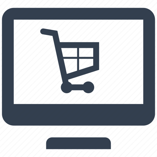 Retail, shopping, monitor, sale, cart, pc, computer icon - Download on Iconfinder