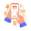 shopping, login, registration, sign in, application, hand, phone, account, user 