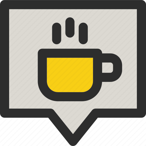 Cafe, bubble, cup, location, shop, shopping, tea icon - Download on Iconfinder