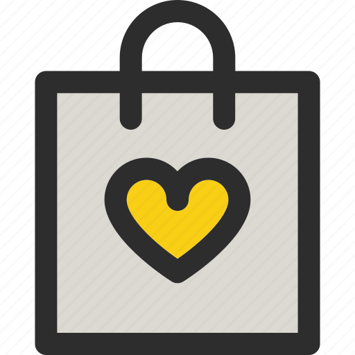 Favorite, bag, heart, like, package, shop, shopping icon - Download on Iconfinder