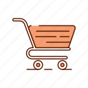 basket, buy, cart, commerce, shop, shopping, trolley