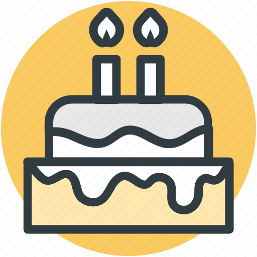 Birthday cake, cake, candle cake, candles, celebration icon - Download on Iconfinder