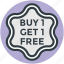 buy one get one free, customer offer, sale offer, shopping element, special offer 