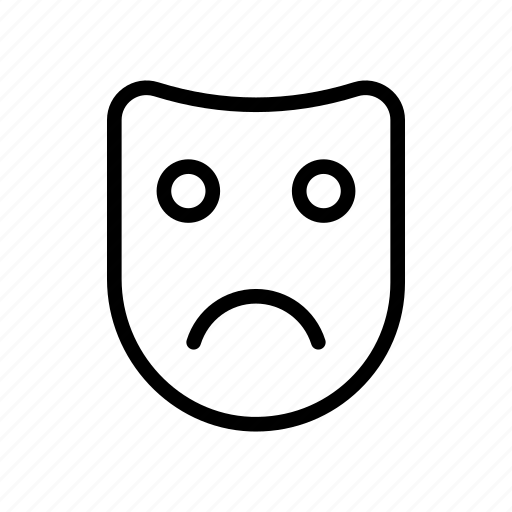 Carnival, emoji, face, sad, unhappy icon - Download on Iconfinder