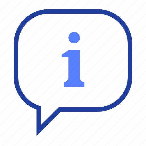 Important, info, information, speech bubble icon - Download on Iconfinder