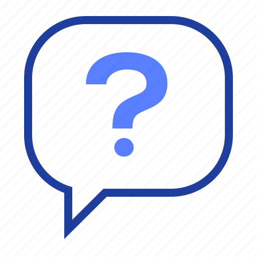 Asking, faq, question, speech bubble icon - Download on Iconfinder