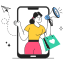 promotion, online, sale, store 