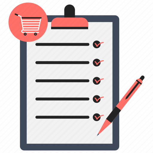 Checklist, list, notepad, paper icon - Download on Iconfinder