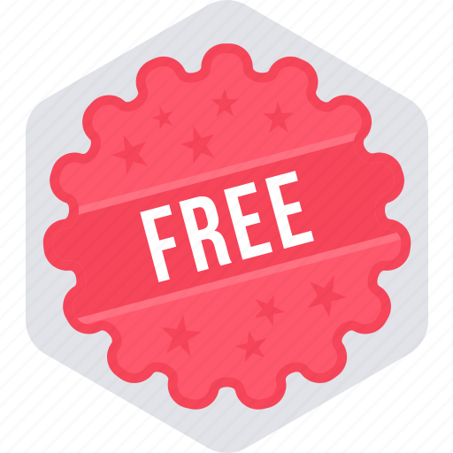 Free, free offer, offer, sign, sticker icon - Download on Iconfinder