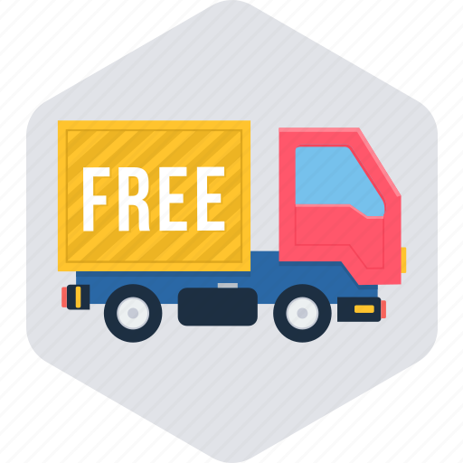 Delivery, free delivery, logistic, transport, transportation, truck, free shipping icon - Download on Iconfinder