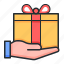 gift, box, surprise, present 