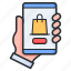 app, smartphone, shopping, online store 