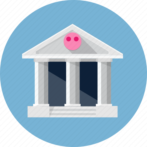 Building, cash, finance, money, bank, piggy bank icon - Download on Iconfinder