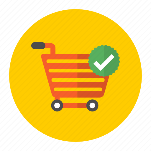 Approved, basket, buy, cart, commerce, green, purchase icon - Download on Iconfinder