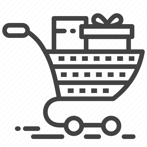 Cart, goods, retail, shopping icon - Download on Iconfinder