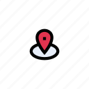 gps, location, map, marker, pin