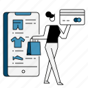 shopping, app, m, commerce, sale, online, mobile